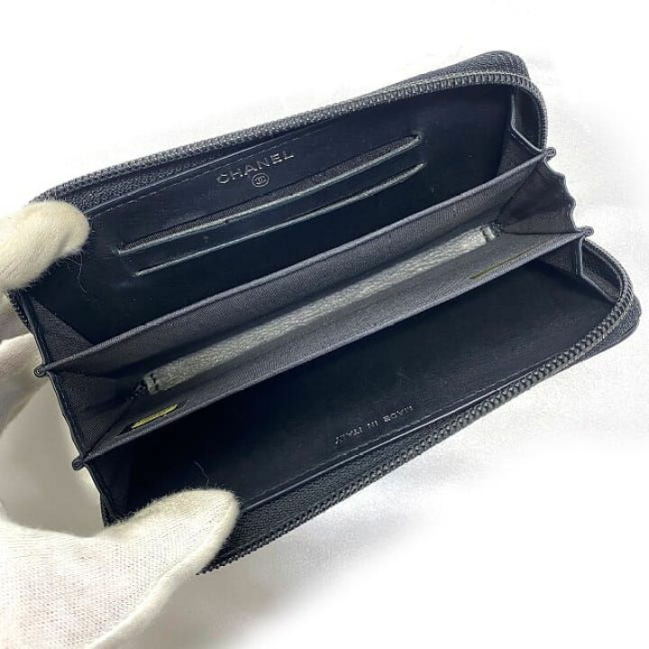 楽天市場】シャネル 財布 ミディアム ウォレット ブラック ボーイ 