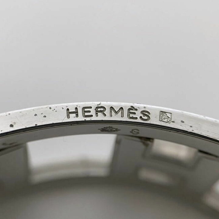 楽天市場】エルメス バングル ロンドアッシュ シルバー ブルー ブレス  