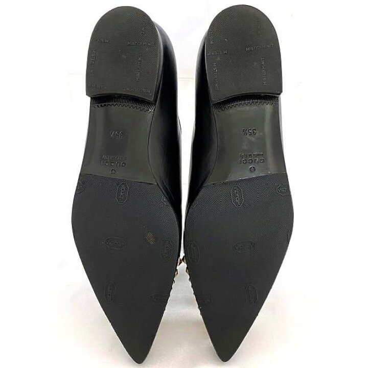 楽天市場】グッチ シューズ ブラック ec-20040 美品 22.5cm レディース  