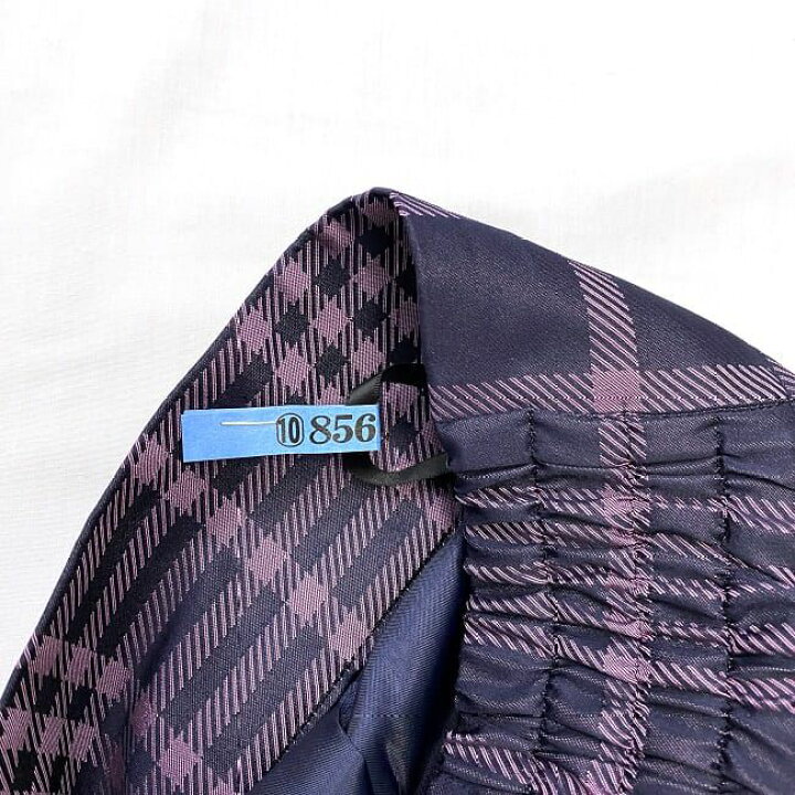 楽天市場】マーリエルカセット タックフレア チェックスカート  