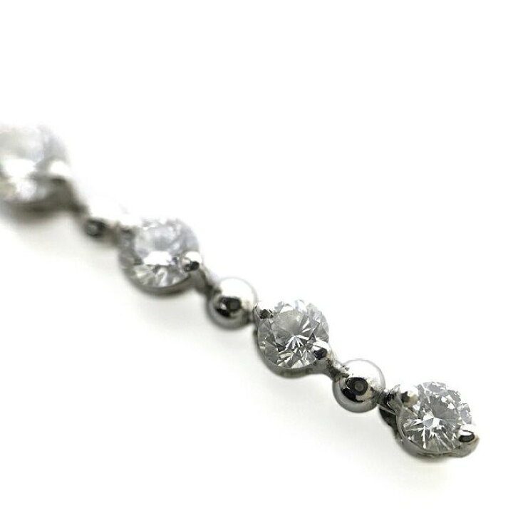 楽天市場】ダイヤ ネックレス 5連 0.51ct Pt 850 Pt 900 プラチナ  