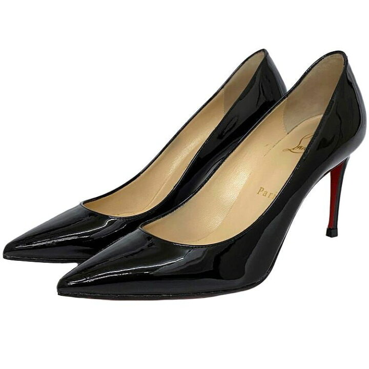 楽天市場】クリスチャン ルブタン パンプス ブラック ec-20553 美品 