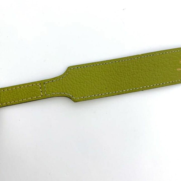 楽天市場】エルメス アルテミス ブレスレット グリーン 美品 レザー 