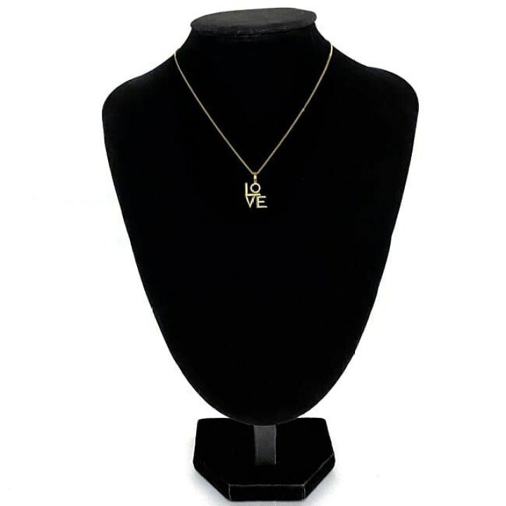 楽天市場】サンローラン LOVE ネックレス ゴールド 669087Y1500 美品 