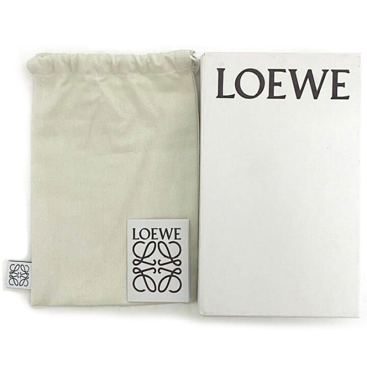 楽天市場】ロエベ ラウンドファスナー 長財布 ピンク アナグラム 財布 
