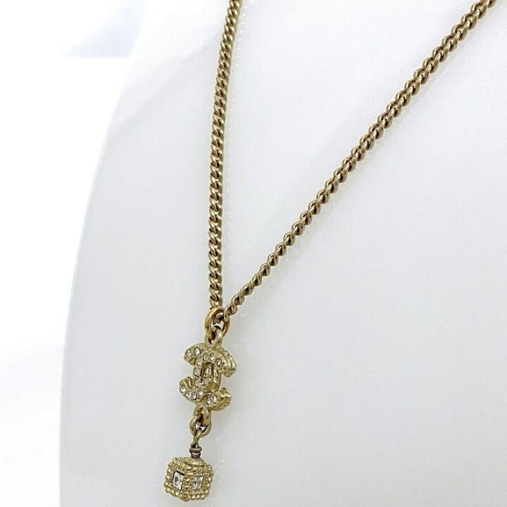 楽天市場】シャネル ロング ネックレス ゴールド 美品 ココマーク GP 