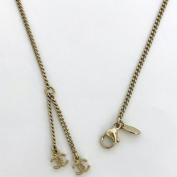 楽天市場】シャネル ロング ネックレス ゴールド 美品 ココマーク GP 
