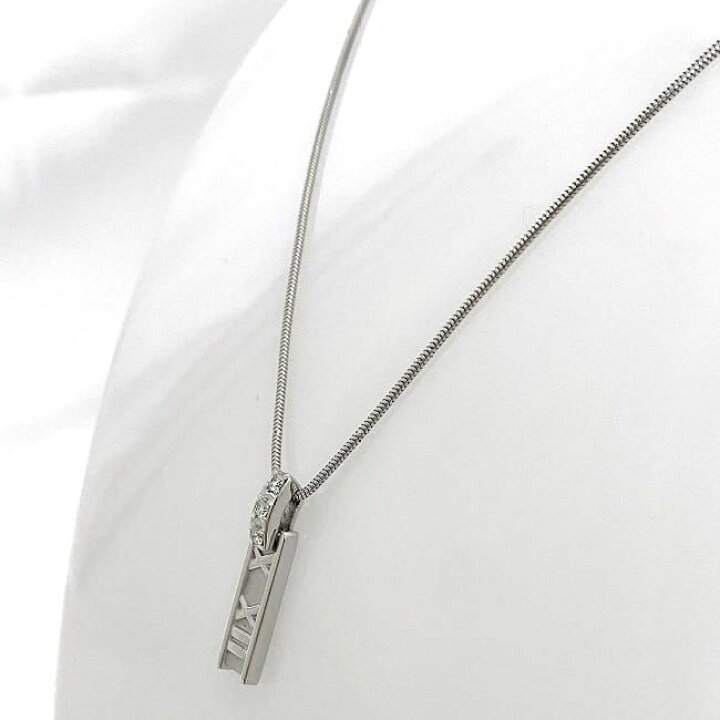 楽天市場】ティファニー アトラスバー ダイヤ ネックレス f-21171  