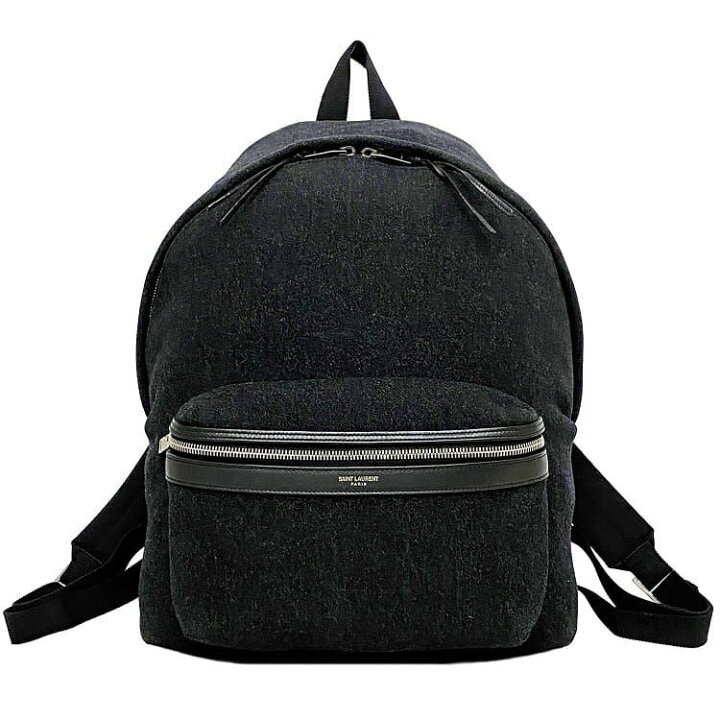 楽天市場】サンローラン バックパック f-21216 ブラック 326865 美品  