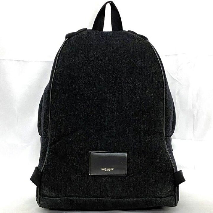 楽天市場】サンローラン バックパック f-21216 ブラック 326865 美品 