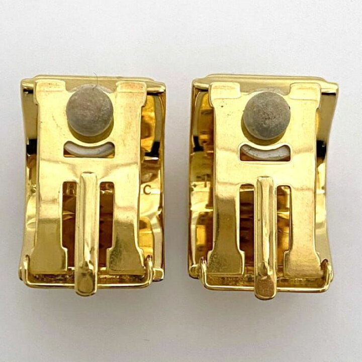 楽天市場】エルメス イヤリング ec-21464 ゴールド 美品 GP 七宝焼き  
