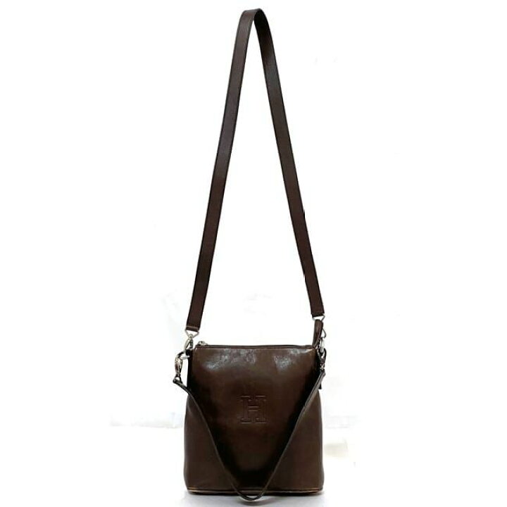 楽天市場】ヒロフ 2way バッグ ec-21537 ブラウン 美品 レザー 中古 