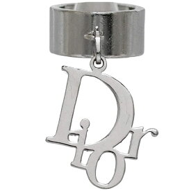 クリスチャン ディオール リング ec-22798 シルバー 指輪 JP10号 メタル 中古 Christian Dior ロゴ 銀色 ヴィンテージ ジュエリー アクセサリー スイング レディース 幅広リング 定番 人気 レディース メンズ スイングロゴ ブランド 本物 鑑定済み