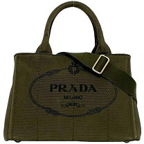 楽天市場】PRADA プラダ カナパ（カラーカーキグリーン）（バッグ  