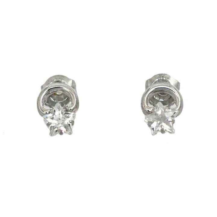 楽天市場】ピアス f-23006 ホワイトゴールド WG 美品 K14 585 中古 