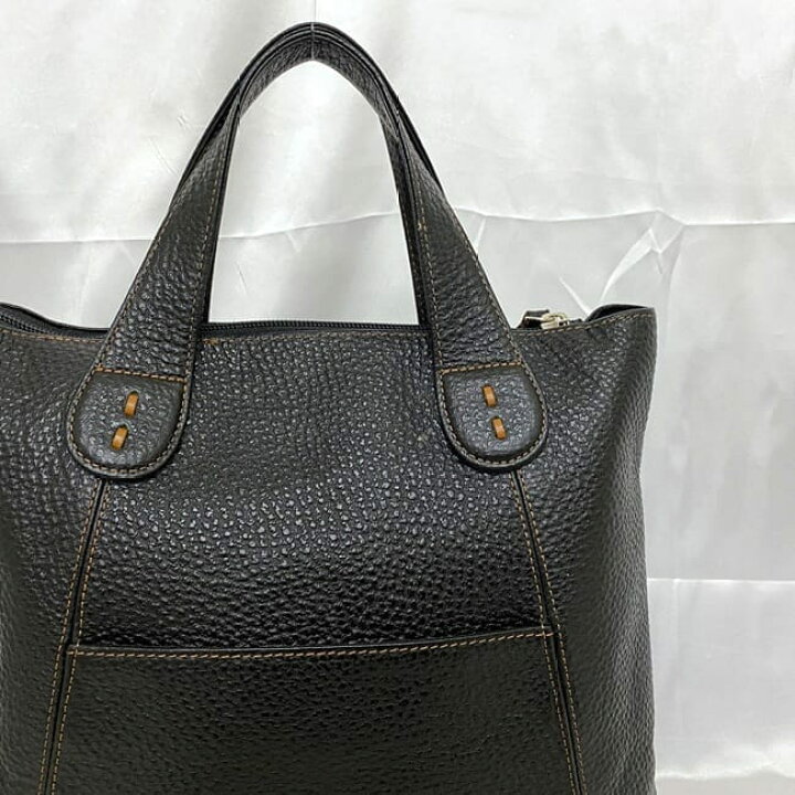 楽天市場】キタムラ トートバッグ ec-23346 ブラック 美品 レザー 中古 