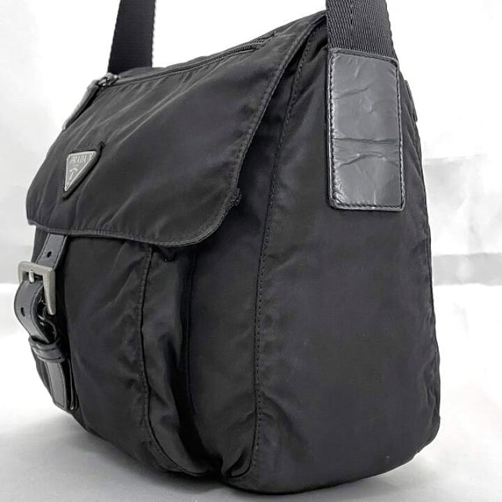 楽天市場】プラダ ショルダーバッグ ec-23437 ブラック NERO テスート 