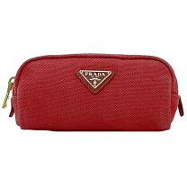 楽天市場】プラダ PRADA（カラーレッド）（化粧ポーチ｜レディース 