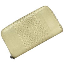楽天市場】bottega veneta イントレチャート ラウンドファスナー長財布  
