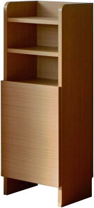 電話台 FAX台 国産家具 ルーター収納 スマートフォン 小型家電 PC周辺機器収納 ルガール30 lugar-30 扉付き オープン棚 ラック 幅30cm 北欧 DIY 木製 組立