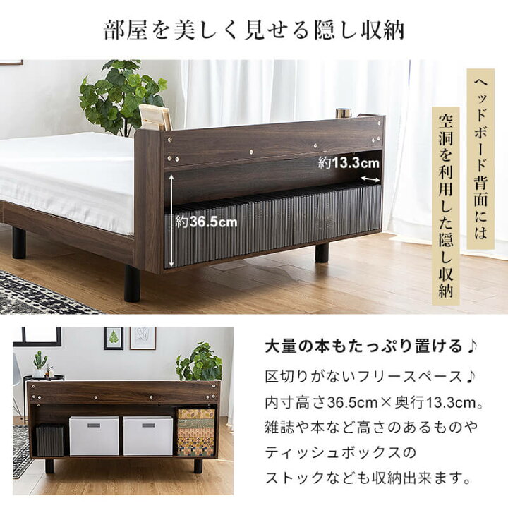 楽天市場】【先着!全品20％OFFクーポン☆4/1 0:00〜】 ダブル ベッド 