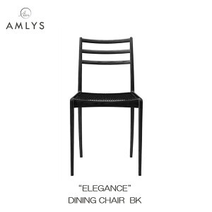 ����!?�y6/11�܂�SS�|�C���g����&�����N�[�|���z AMLYS �A�����X ELEGANCE �G���K���X �_�C�j���O�`�F�A���Y �_�C�j���O �`�F�A �z���C�g�A�b�V�� �k�� �f���}�[�N �f�U�C��BK �u���b�N���֓n��