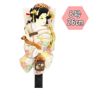 【ポイント10倍】 羽子板 羽子板飾り 正月飾り 初正月節句祝い 羽子板単品 羽子板のみ帯地春麗 8号 汐汲 1014-08-564 送料無料