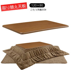 こたつ天板 取り替え天板 天板単品 長方形 120cm 120×80 こたつ天板のみ コタツ 炬燵 テーブル こたつ 欠品中 10月中旬入荷予定