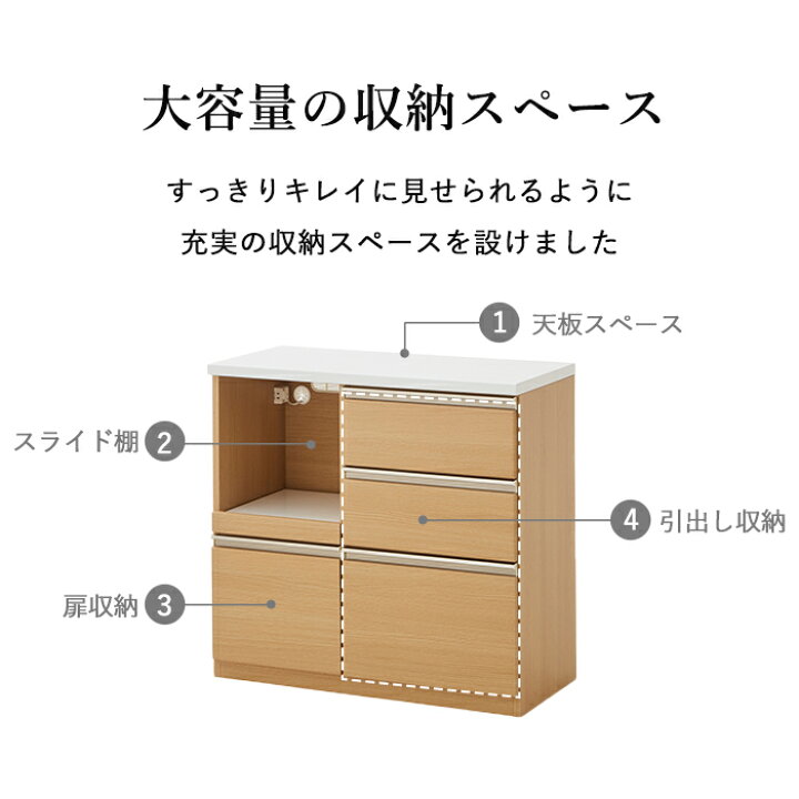 楽天市場】【5％OFFクーポン配布中！4月9日23:59迄】 食器棚 ロー 