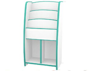 マガジンラック (レギュラータイプ) / キッズルーム 激安 絵本 本棚 絵本ラック 棚付き えほんたて キッズ 子供部屋 おもちゃ 収納 棚 【ワークス】