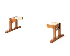 【 テーブル 脚 パーツ 木製 】 座卓脚（木製脚） Z1-D （DB ダークブラウン） 【ワークス】