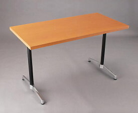 カフェテーブル【組立式】テーブル オーク突板 木ブチ仕上げ W1200（脚：T-3)