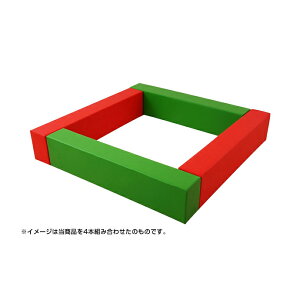 【日本製・キッズスペース】キッズコーナー クッション積み木枠 KW−2(1本) 【ワークス】