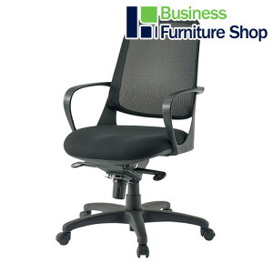 事務イス CF-6M ブラック【tw】 パソコンチェア デスクチェア 椅子 (オフィス 事務所)