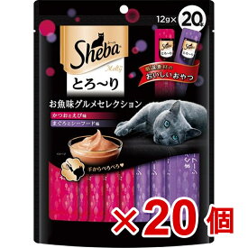 【ケース販売】シーバ　とろーり　メルティ　お魚味グルメセレクション12g×20×20個