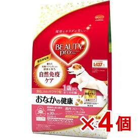 【ケース販売】ビューティープロ　ドッグ　おなかの健康　1歳から2300g×4個