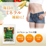 [初回限定500円OFFクーポン] お中元 カプセル in フルボ酸 サプリ サプリメント ミネラル 植物性ミネラル…