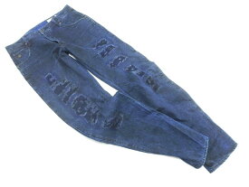 G-STAR RAW ジースターロゥ ARC 3D ボタンフライ スリム デニムパンツ size28/濃紺 ■■ ☆ ebc0 メンズ【USED】【中古】【古着】【ブランド古着買取・販売ABJ】