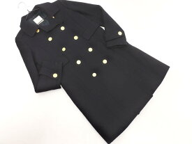 Spick &amp; Span スピック＆スパン ウール100% ダブル コート size36/濃紺 ◇■ ☆ flc6 レディース【USED】【中古】【古着】【ブランド古着買取・販売ABJ】