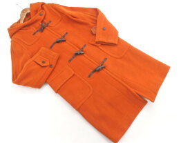 Spick &amp; Span スピック＆スパン ウール混 ダッフル コート size36/オレンジ ◇■ ☆ fjc8 レディース【USED】【中古】【古着】【ブランド古着買取・販売ABJ】