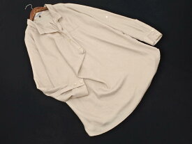 ネコポスOK LIMITED EDITION リミテッドエディション そごう・西武 プルオーバー シャツ size38/ベージュ ■◇ ☆ gbb9 レディース【USED】【中古】【古着】【ブランド古着買取・販売ABJ】
