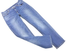 NATURAL BEAUTY BASIC ナチュラルビューティーベーシック ストレッチ スキニー デニムパンツ sizeM/紺 ■■ ☆ gbb9 レディース【USED】【中古】【古着】【ブランド古着買取・販売ABJ】