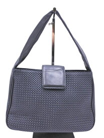 yoshie inaba ヨシエイナバ レザー ハンド バッグ 黒 ■■ ☆ fjb5 レディース【USED】【中古】【古着】【ブランド古着買取・販売ABJ】