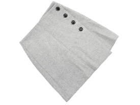 Spick &amp; Span スピック＆スパン ウール混 巻き ラップ スカート sizeMS/グレー ◇■ ☆ gaa5 レディース【USED】【中古】【古着】【ブランド古着買取・販売ABJ】