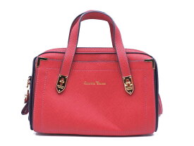 Samantha Thavasa サマンサタバサ レザー ショルダー ハンド バッグ 赤 ■■ ☆ fja7 レディース【USED】【中古】【古着】【ブランド古着買取・販売ABJ】