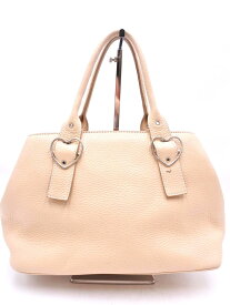 Samantha Thavasa サマンサタバサ 本革 レザー トート バッグ ベージュ ■■ ☆ fja7 レディース【USED】【中古】【古着】【ブランド古着買取・販売ABJ】
