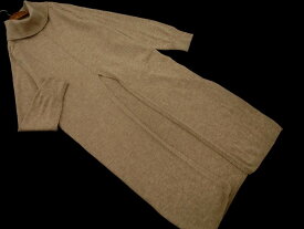 Spick &amp; Span スピック＆スパン ウール100% スリット ニット ワンピース sizeF/ベージュ ◇■ ☆ fjb4 レディース【USED】【中古】【古着】【ブランド古着買取・販売ABJ】