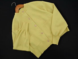 LOWRYS FARM ローリーズファーム ボリュームスリーブ カーディガン size1/黄 ■◇ ☆ geb1 レディース【USED】【中古】【古着】【ブランド古着買取・販売ABJ】