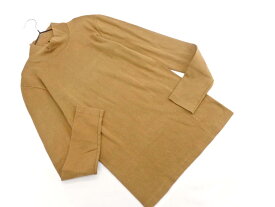 ネコポスOK A.P.C. アーペーセー モックネック カットソー sizeS/茶 ◇■ ☆ fka6 レディース【USED】【中古】【古着】【ブランド古着買取・販売ABJ】