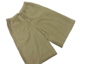 Spick &amp; Span スピック＆スパン ウール混 ガウチョ パンツ sizeF/カーキ ◇■ ☆ fkb9 レディース【USED】【中古】【古着】【ブランド古着買取・販売ABJ】